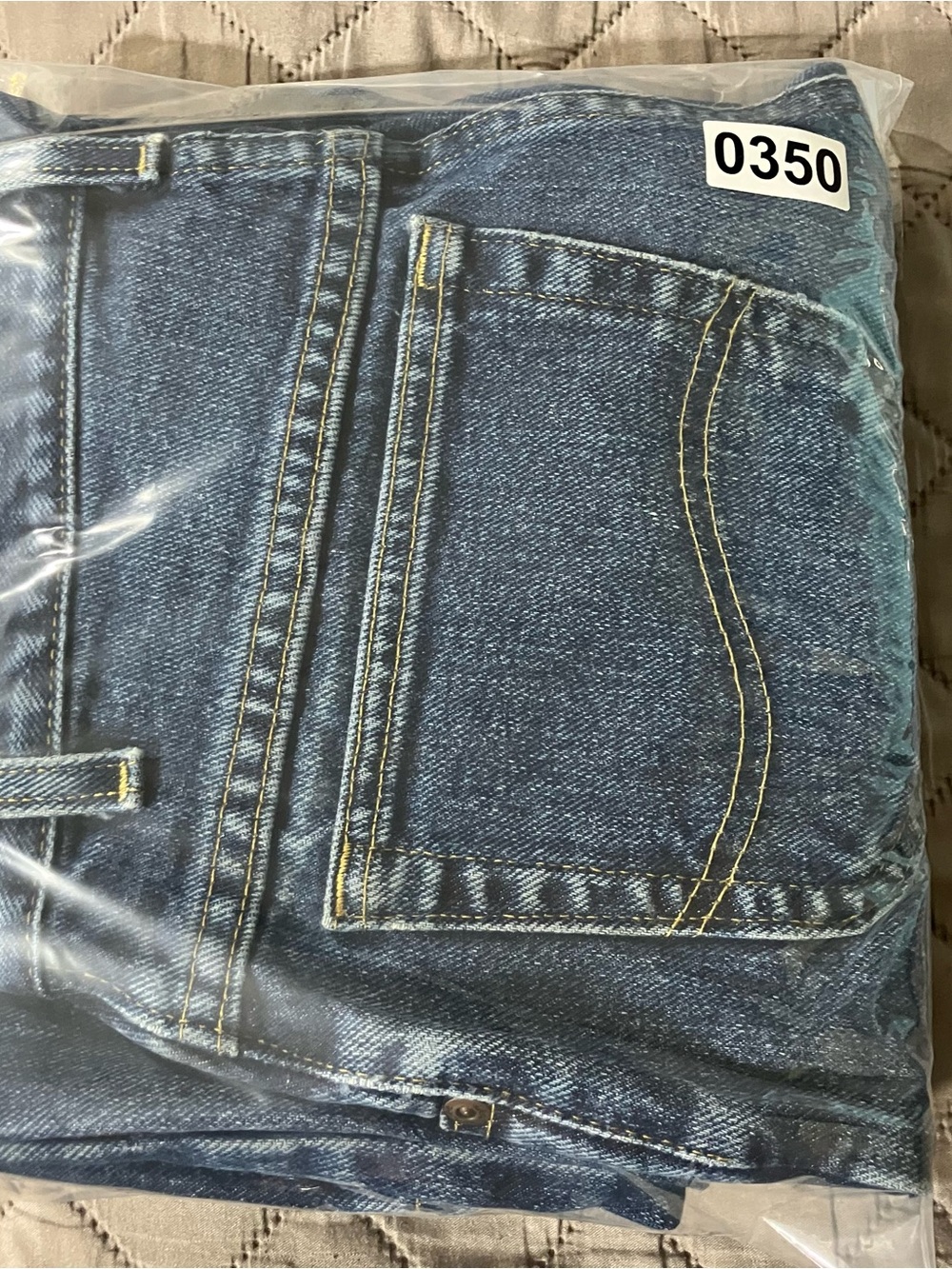 Lee Vintage Style Straight Leg Jeans Dark Wash Men’s 31x30 Denim Pants - Picture 12 of 12